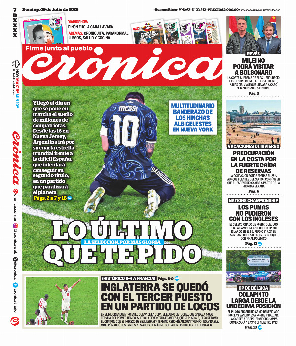 Tapa Crónica