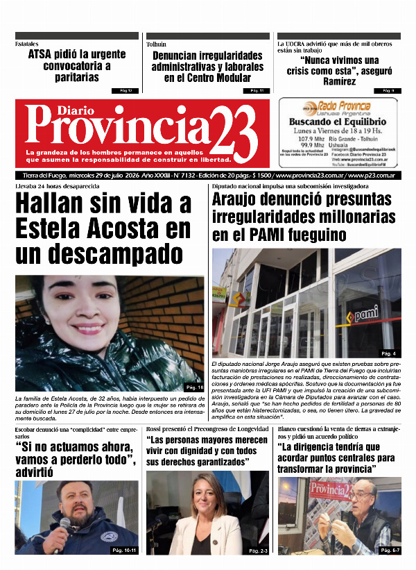 Provincia 23 - Tierra del Fuego