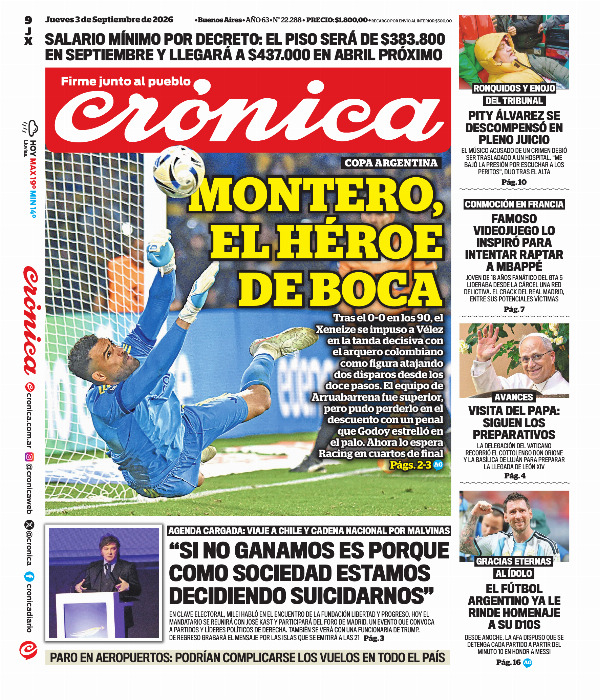 Tapa Crónica